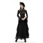 Women’s Gothic Off Shoulder Lace Top