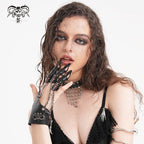 Women’s Gothic Eyelets Chains Bracelet