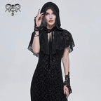Women’s Gothic Floral Sheer Gloves