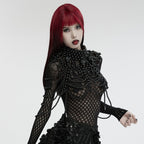 Women’s Gothic Skull Layered Beaded Neckwear